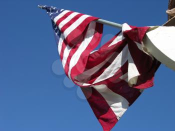 Royalty Free Photo of an American Flag