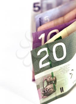 Royalty Free Photo of Canadian Currency