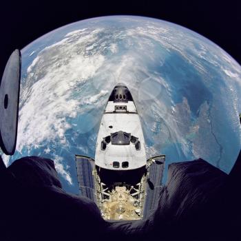Royalty Free Photo of the Space Shuttle Atlantis