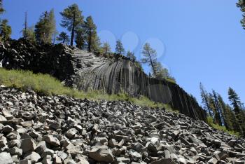 Royalty Free Photo of Devils Postpile National Monument