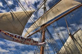 Royalty Free Photo of a Tall Ship