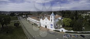 Royalty Free Photo of Mission San Luis Rey in Oceanside, California, USA.