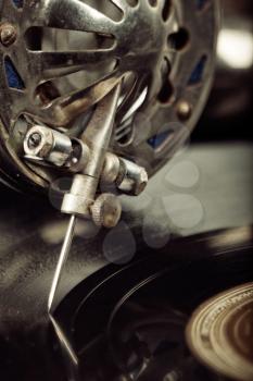 Royalty Free Photo of a Needle for a Vintage Phonograph