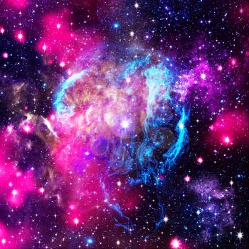 Deep space. Abstract natural backgrounds