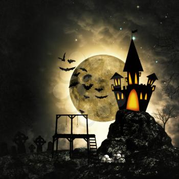 Royalty Free Photo of a Halloween Background
