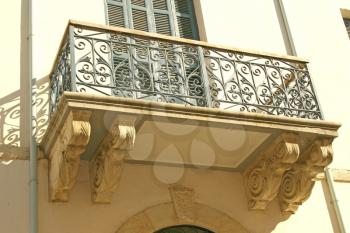 Royalty Free Photo of a Balcony on a Building