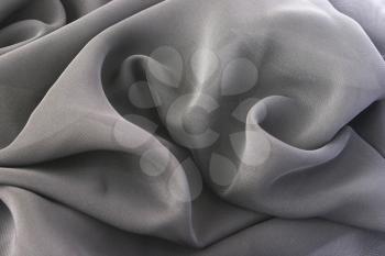 Royalty Free Photo of a Piece of Grey Fabric