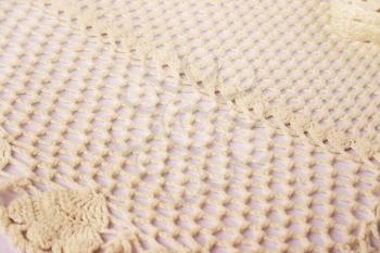 Royalty Free Photo of a Knitted Fabric