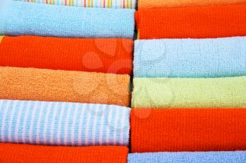 Royalty Free Photo of Colourful Towels