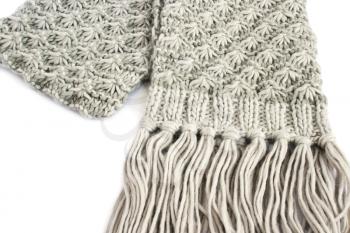 Royalty Free Photo of a Grey Scarf
