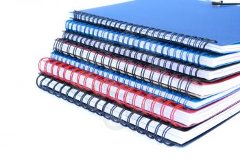 Royalty Free Photo of a Stack of Notebooks