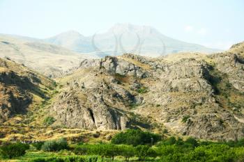 Royalty Free Photo of an Armenian Mountain