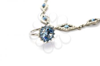 Royalty Free Photo of a Ring and Necklace