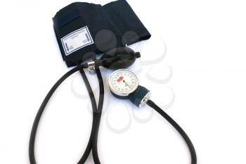 Royalty Free Photo of a Digital Blood Pressure Measurement