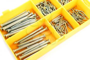 Royalty Free Photo of a Bunch of Nails