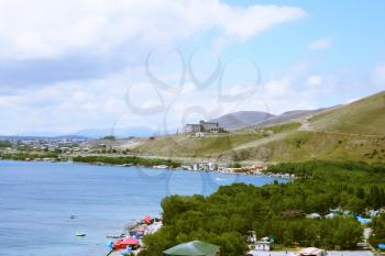 Royalty Free Photo of Lake Sevan in Armenia