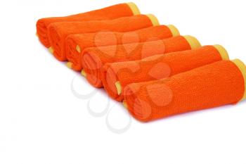 Royalty Free Photo of Rolled Towels