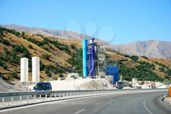 Royalty Free Photo of a Road in Turkey