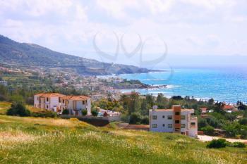 Royalty Free Photo of a Cyprus Mountain Landscape