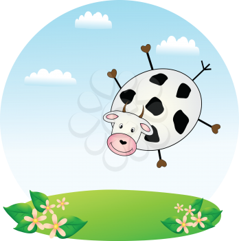 flying cow