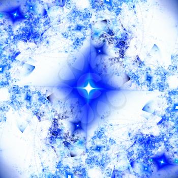 Abstract art star backdrop (wallpaper) background.