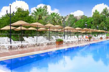 Pool in a resort Spa Hotel