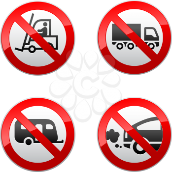 Set prohibited symbols - transport