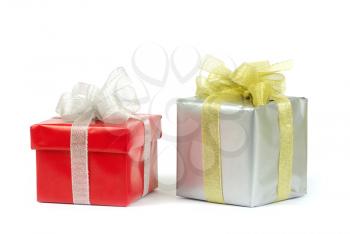 Royalty Free Photo of Gifts With Ribbons