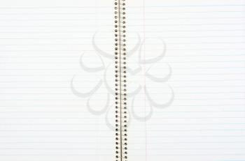 Blank notebook for background