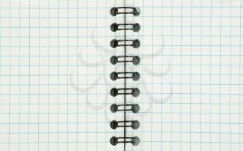 Open notebook paper page 