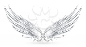 Wings White, eps10