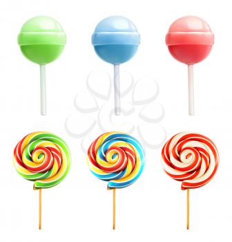 Candy set, vector icons