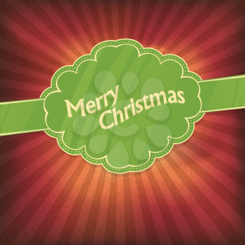 Merry Christmas Card Background.