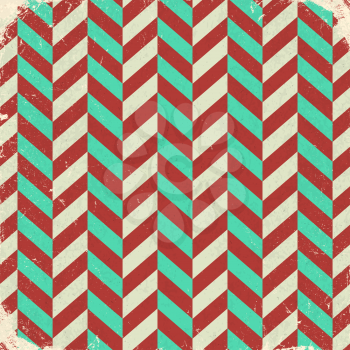 Christmas aged retro vintage pattern. Template for christmas designs. Empty background for xmas greeting
