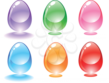 Glass eggs