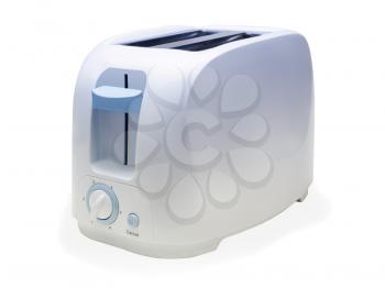 Bread toaster isolated on the white background