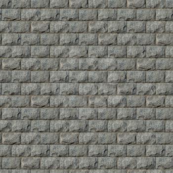 Seamless Tileable Texture of Wall from Granite Blocks
