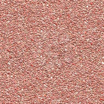 Seamless Tileable Texture of Surface Covered with Small Red Stones.