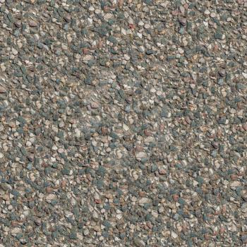 Seamless Tileable Texture of Fragment of Old Stone Road. Big Size.