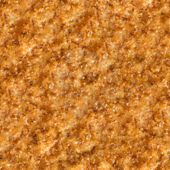 Seamless Tileable Texture of  Surface of Roast Meat in Breadcrumbs.