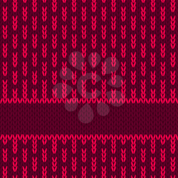 Res Seamless Pattern. Knit Texture