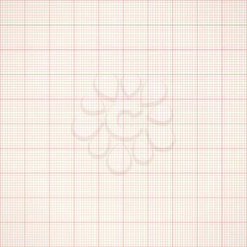 Seamless millimeter grid. Graph paper. Vector engineering paper dark black and yellow color