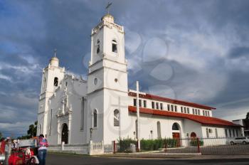 Church of Saint John at Penonome, Cocle- Panama, this is the Cathedral for the Province of Cocle