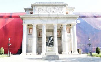 MADRID-SPAIN-FEB 19, 2019: The Prado Museum is the main Spanish national art museum, located in central Madrid. It is widely considered to have one of the world's finest collections of European art .