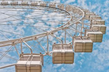 Ferris Wheel in Moscow, Russia, East Europe
