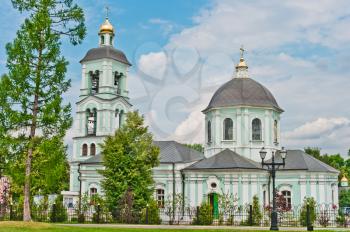Church in Tsaritsino Park, Moscow, Russia, East Europe