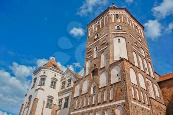 Gothic Castle in Mir, Minsk region, Belarus, East Europe