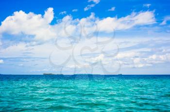 Beautiful Seascape and Desert Islands, Banyak Archipelago, Indonesia, Southeast Asia