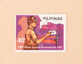 PHILIPPINES - CIRCA 1980: A stamp printed in the Philippines shows XXX, circa 1980