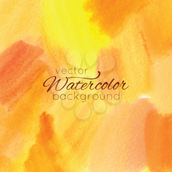 Watercolor hand painted background